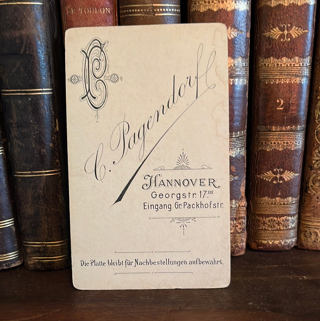 Visitenkarte G. Pagendorf Hannover