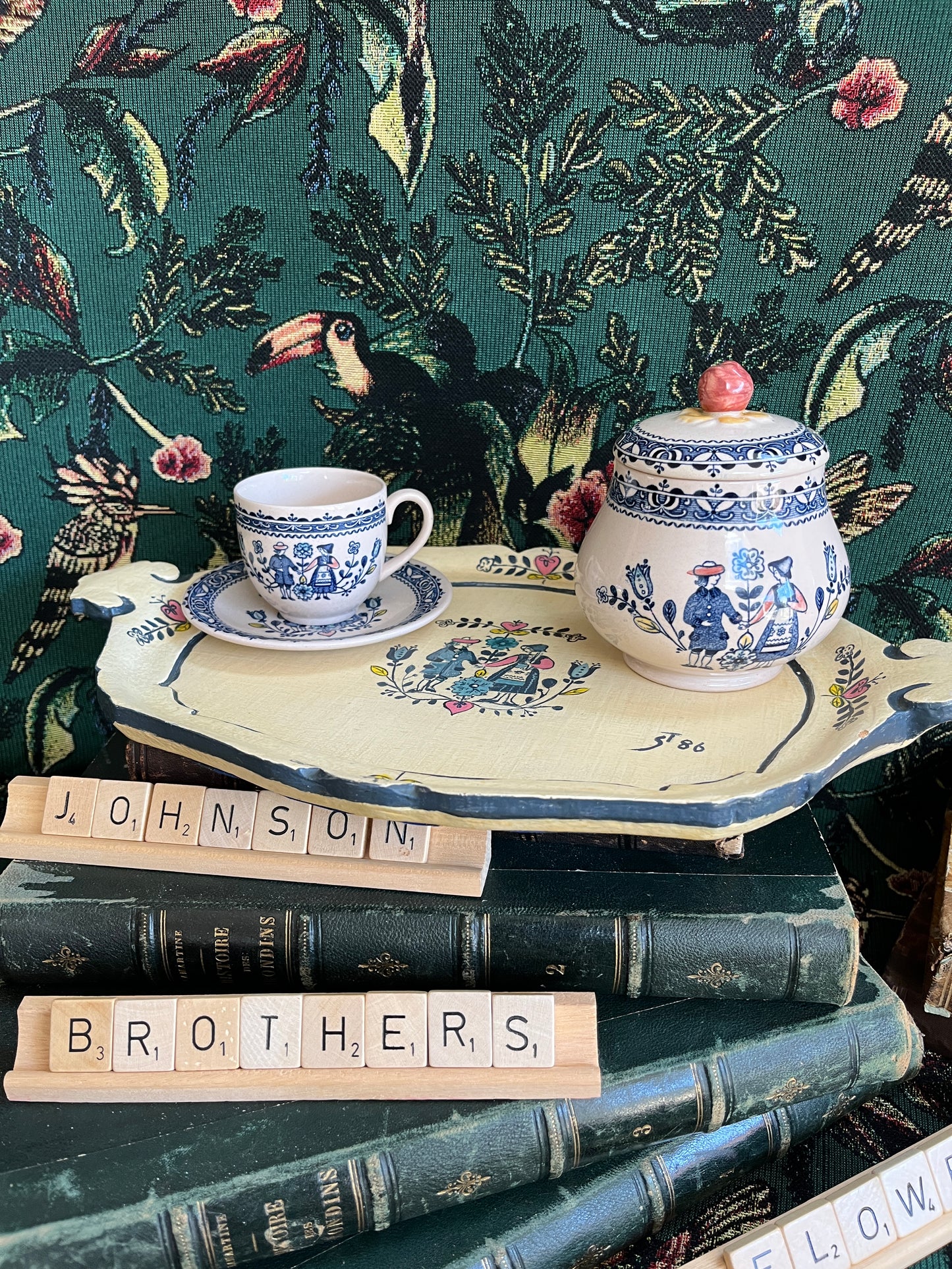 Suikerpot met deksel Johnson Brothers Hearts & Flowers