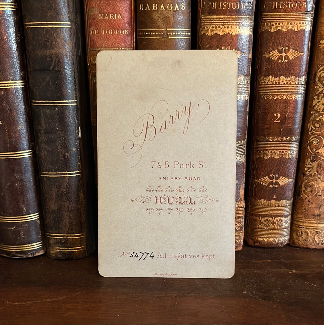 Besuchskarte Barry Hull