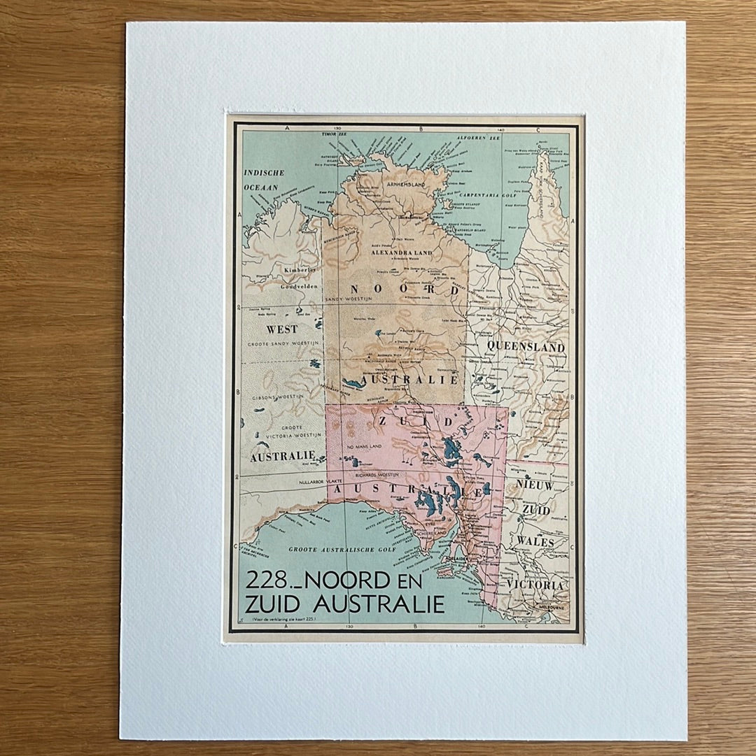 North and South Australia 1939