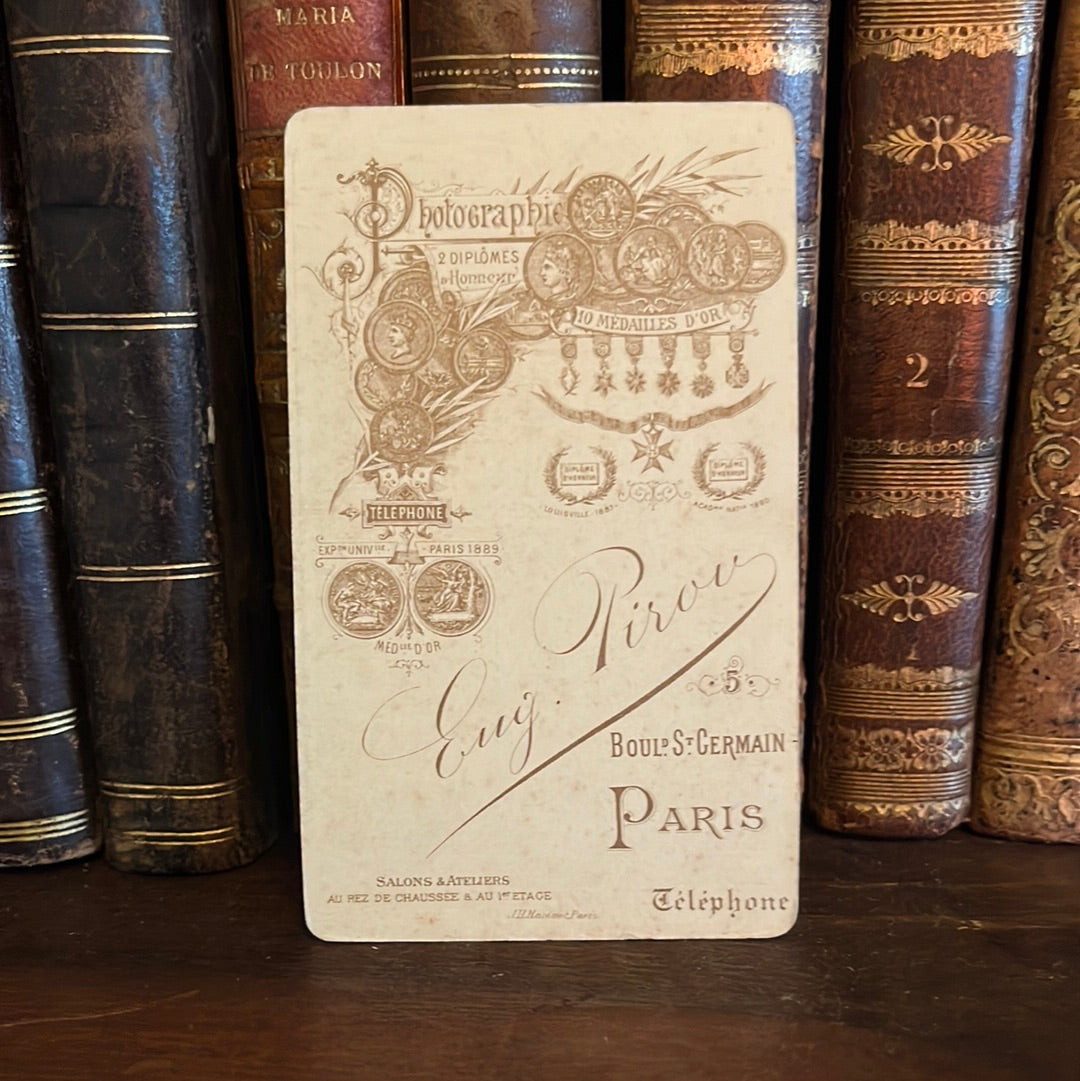 Visitenkarte Eug. Pirou Paris