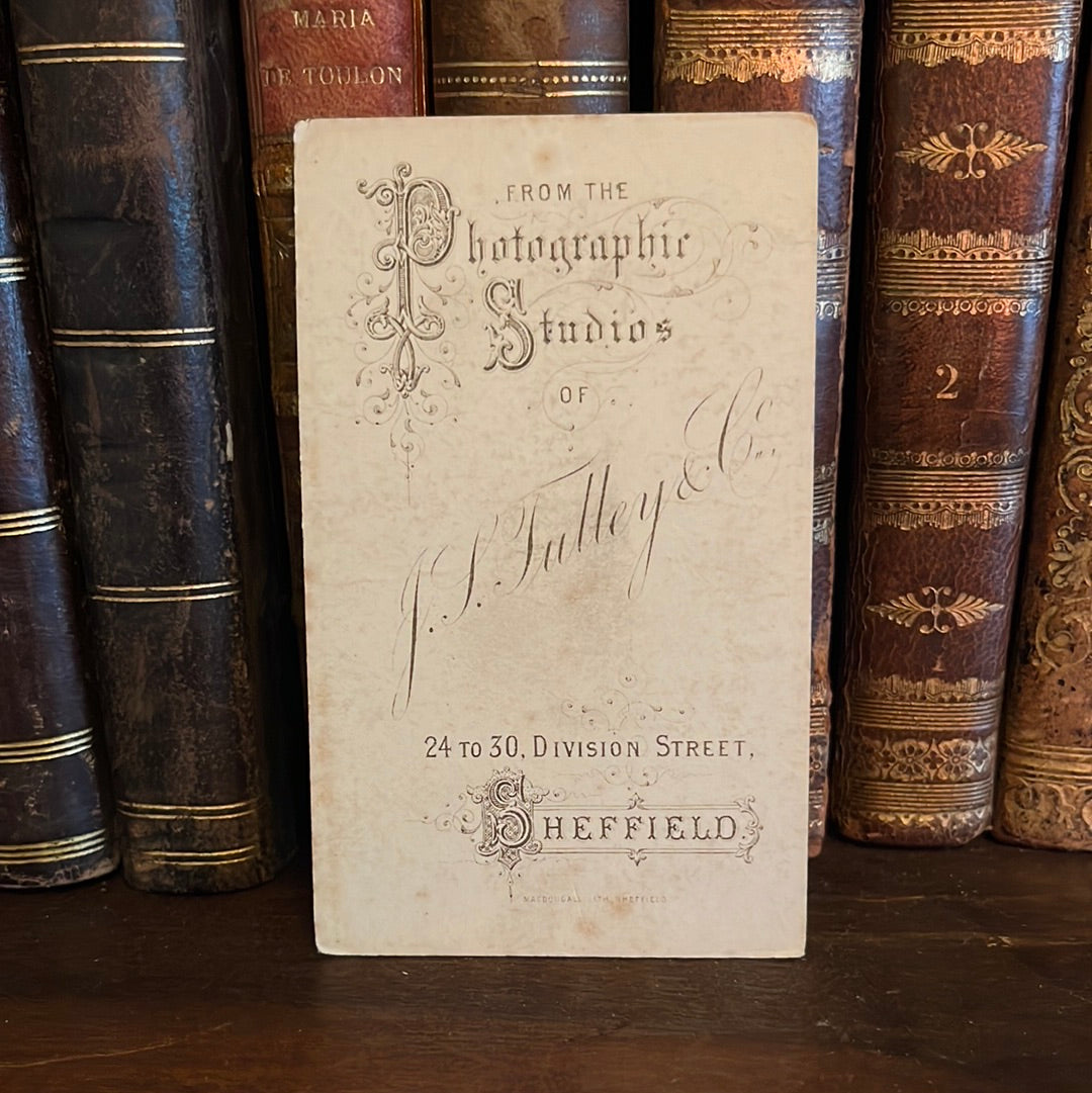 Visitenkarte JP Tulley & Co Sheffield