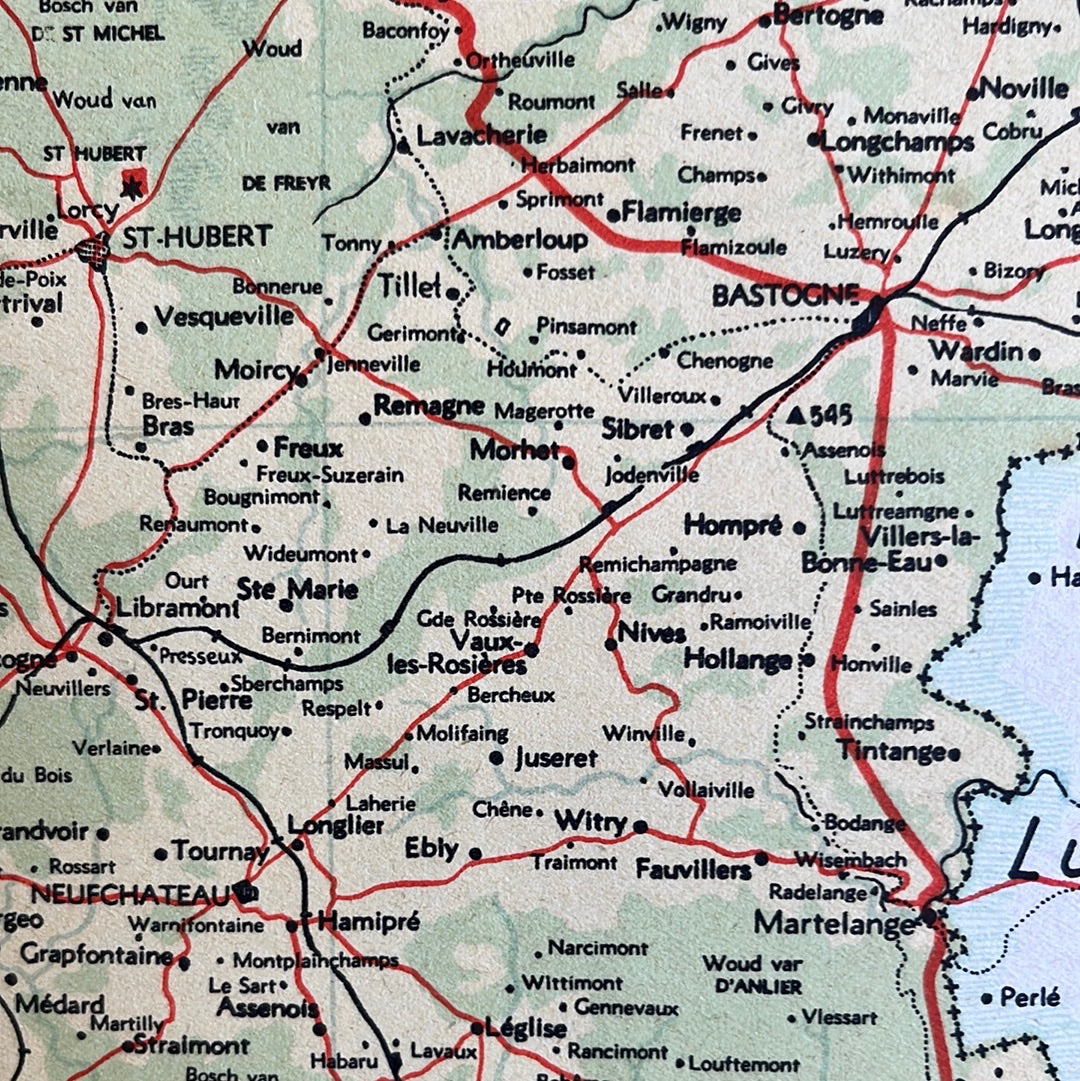 Provincie Luxemburg België 1939