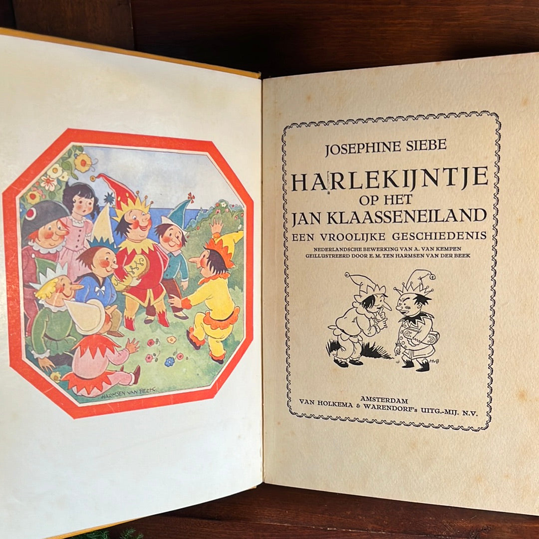 Harlekin auf der Insel Jan Klaassen