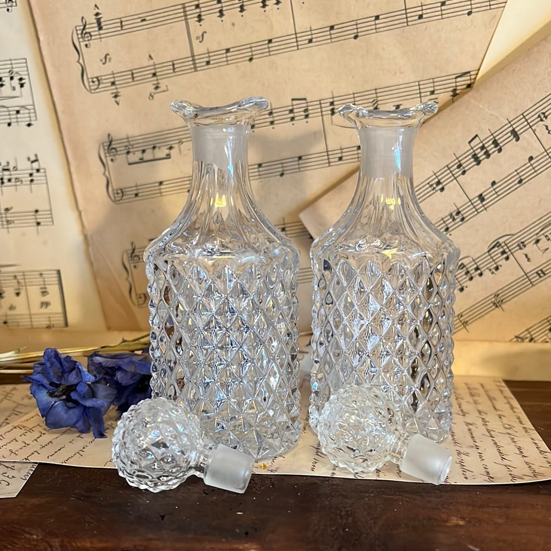 Kleine Kristalldekanter