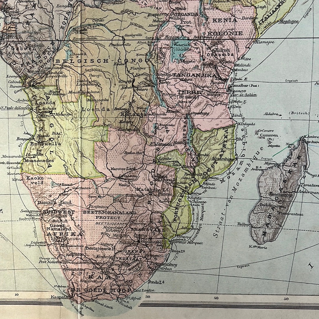 Afrika, Algerije en Tunesie 1923