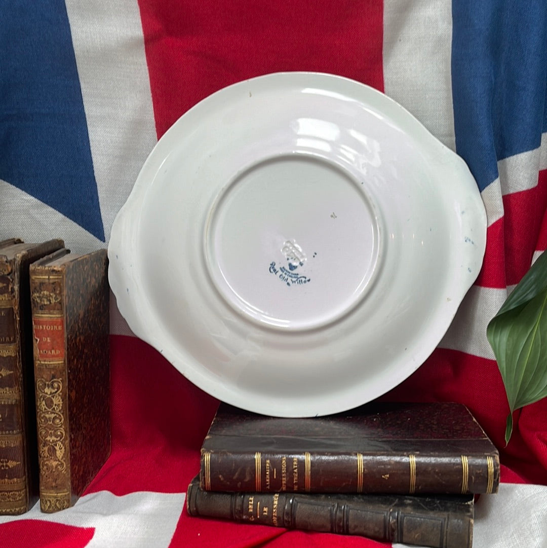 Serveerschaal handgrepen 27,5 cm Booths Real Old Willow