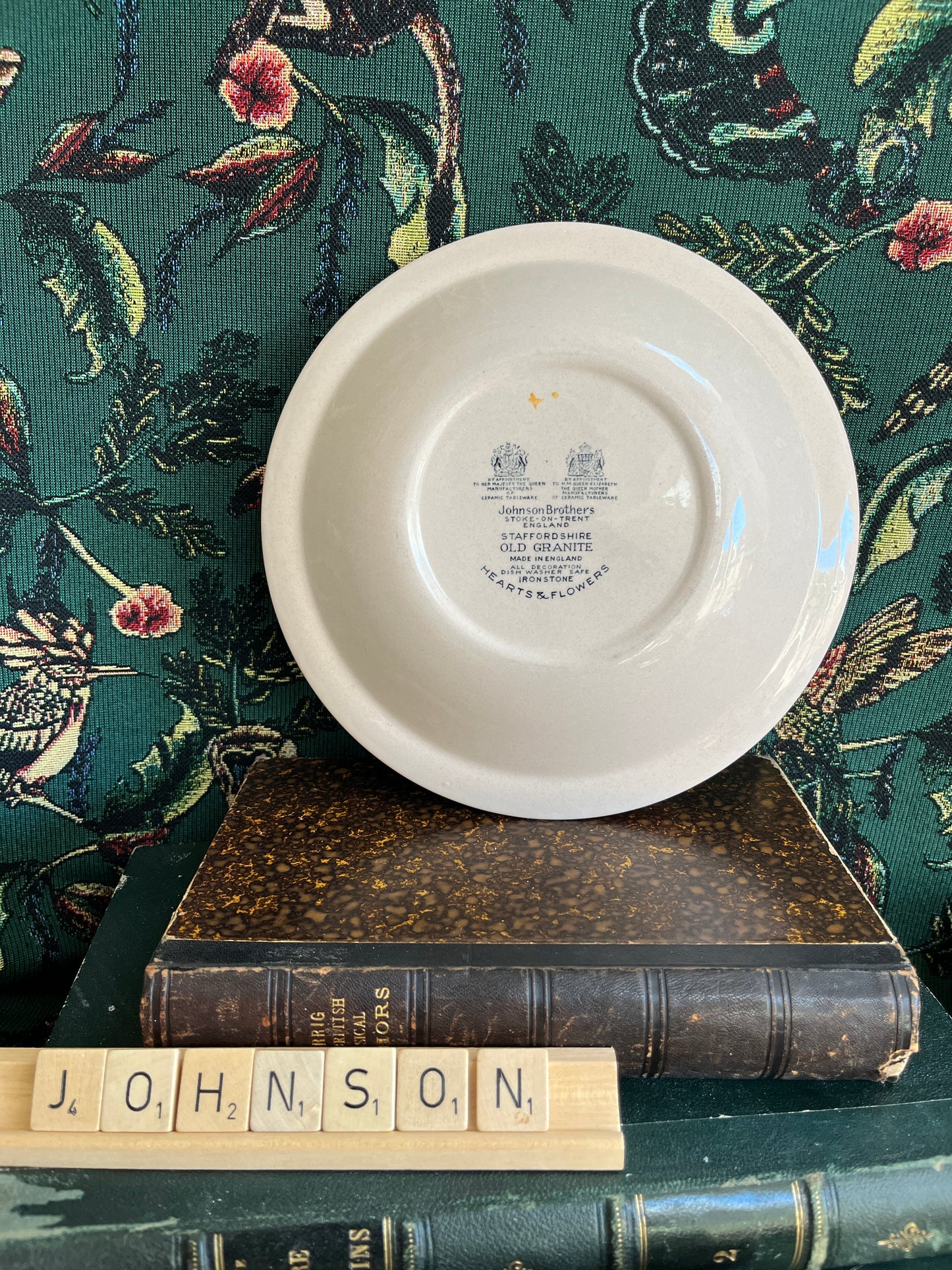 Diep bord 22 cm Johnson Brothers Hearts & Flowers