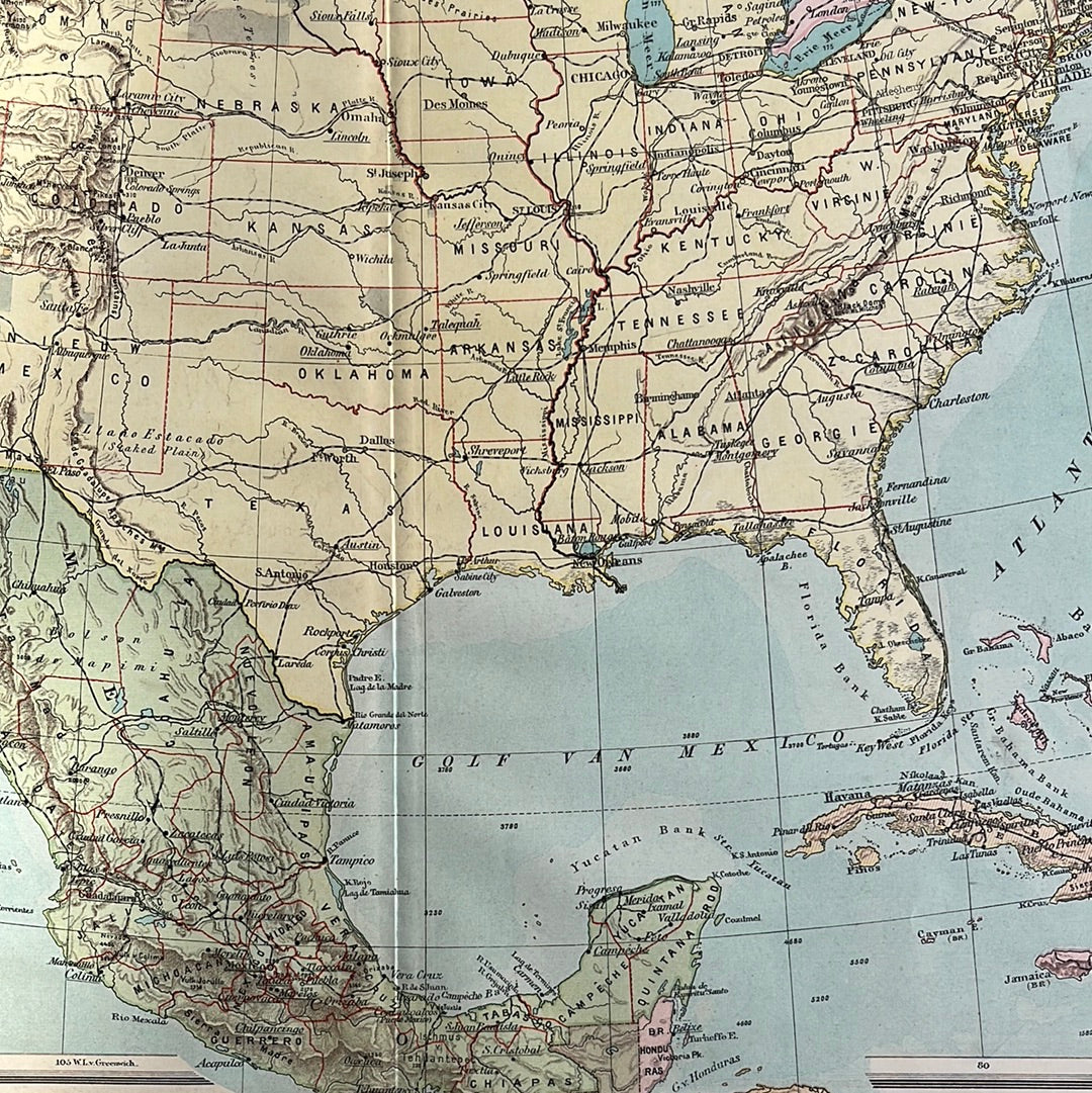 De Verenigde Staten van Amerika en Mexico 1923