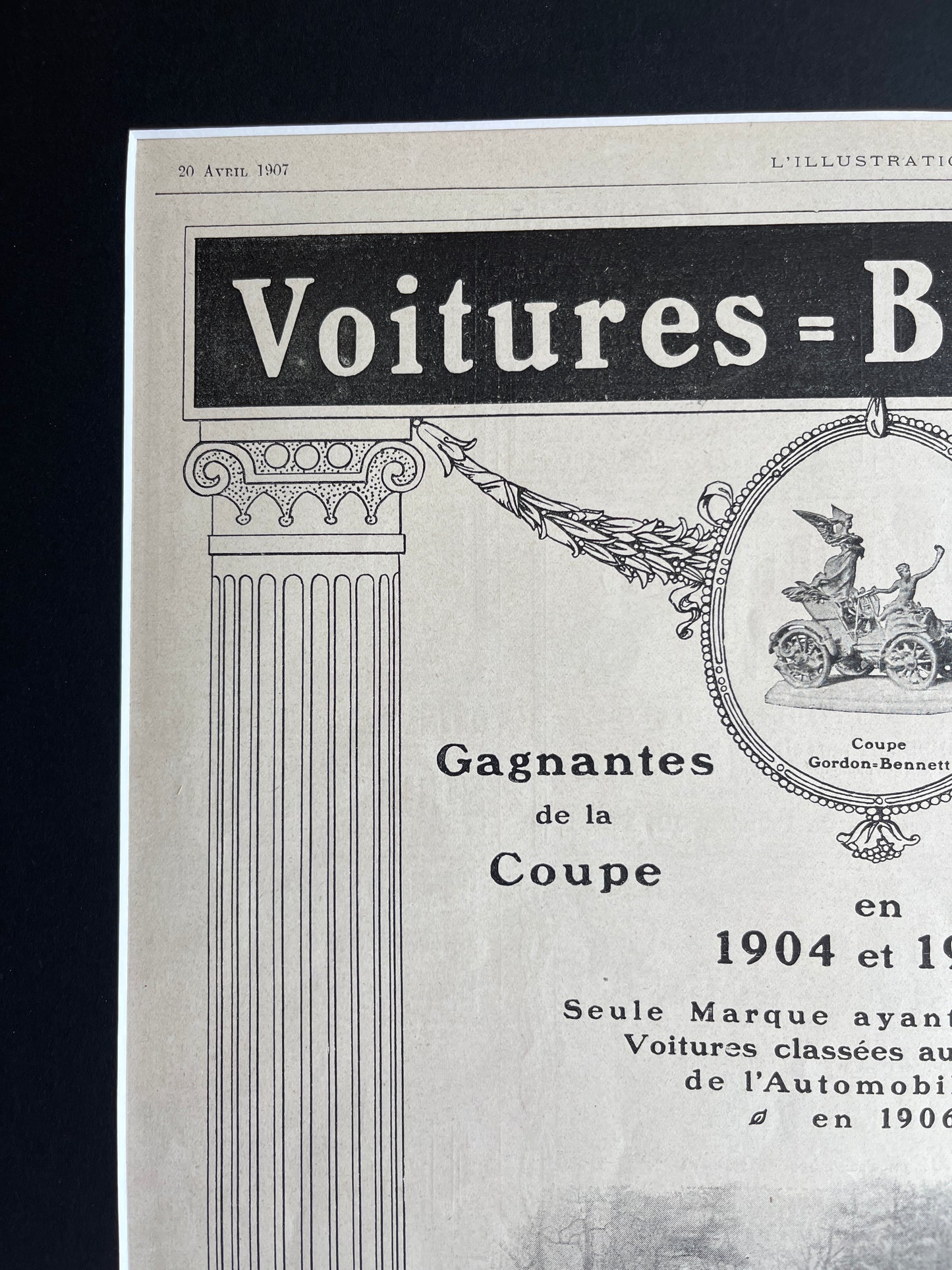 French advertisement: Brasier (Illustration from 1907)