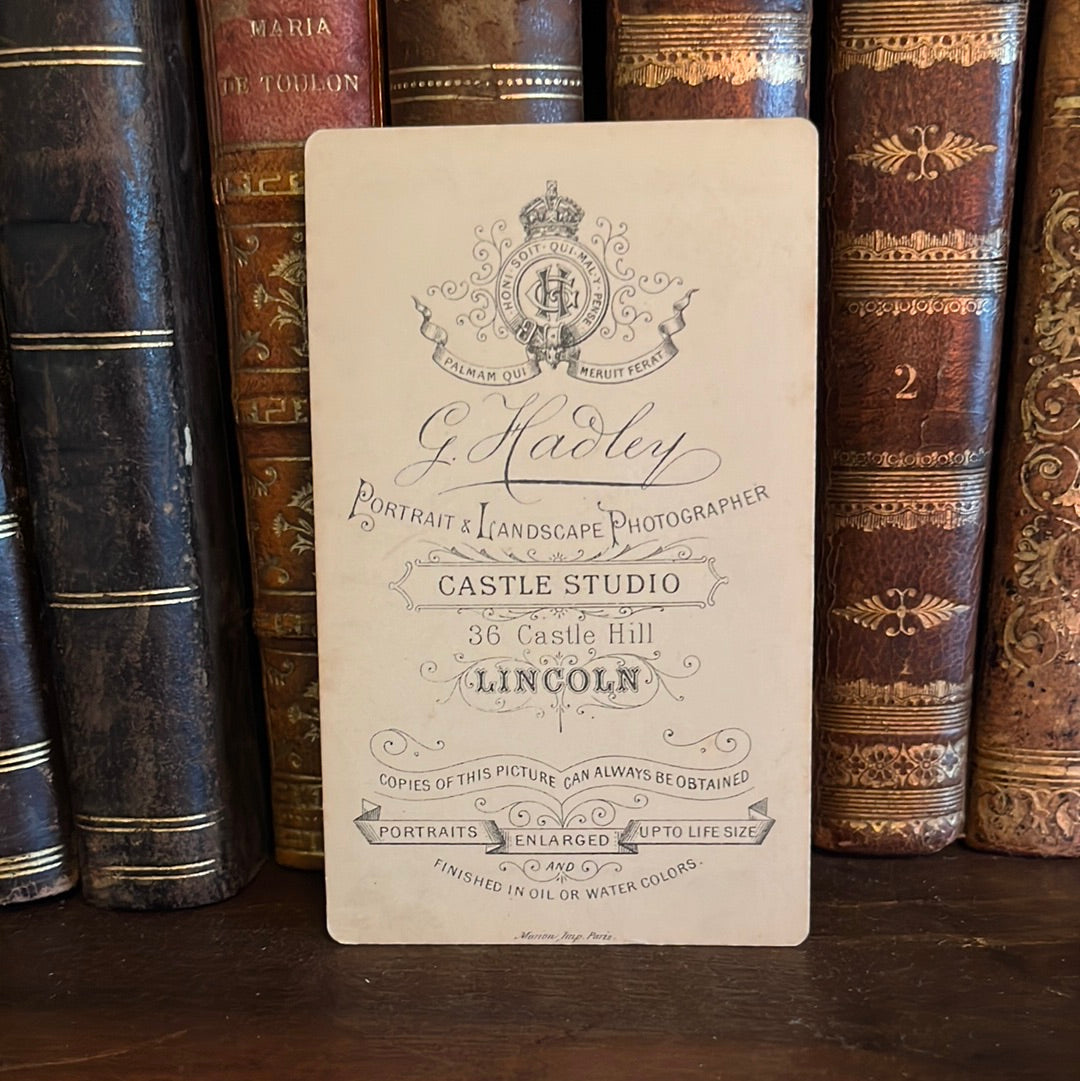 Visitenkarte G. Hadley Lincoln