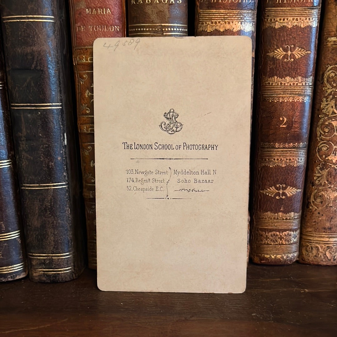 Visitenkarte der London School of Photography London