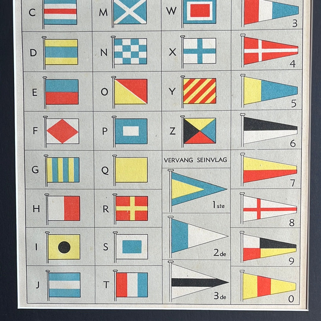 Internationale seinvlaggen 1939