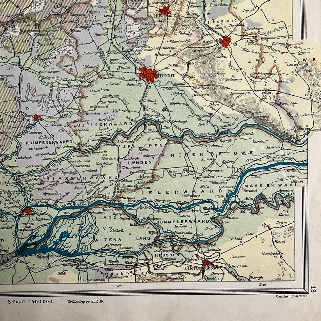 Noord- en Zuid-Holland en Utrecht 1923