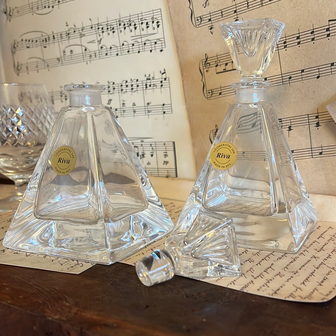 Pyramidenkristall-Dekanter