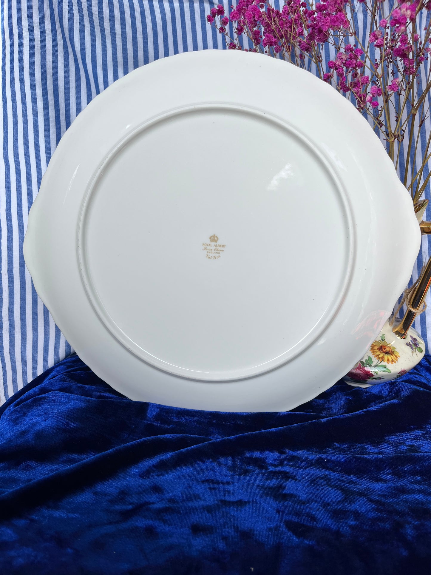 Serveerschaal 31 cm Royal Albert Val D’Or