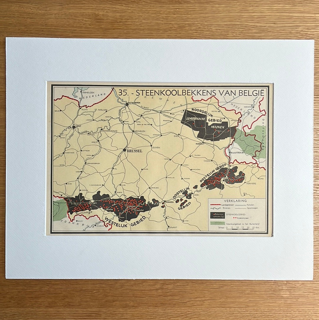 Steenkoolbekkens van België 1939