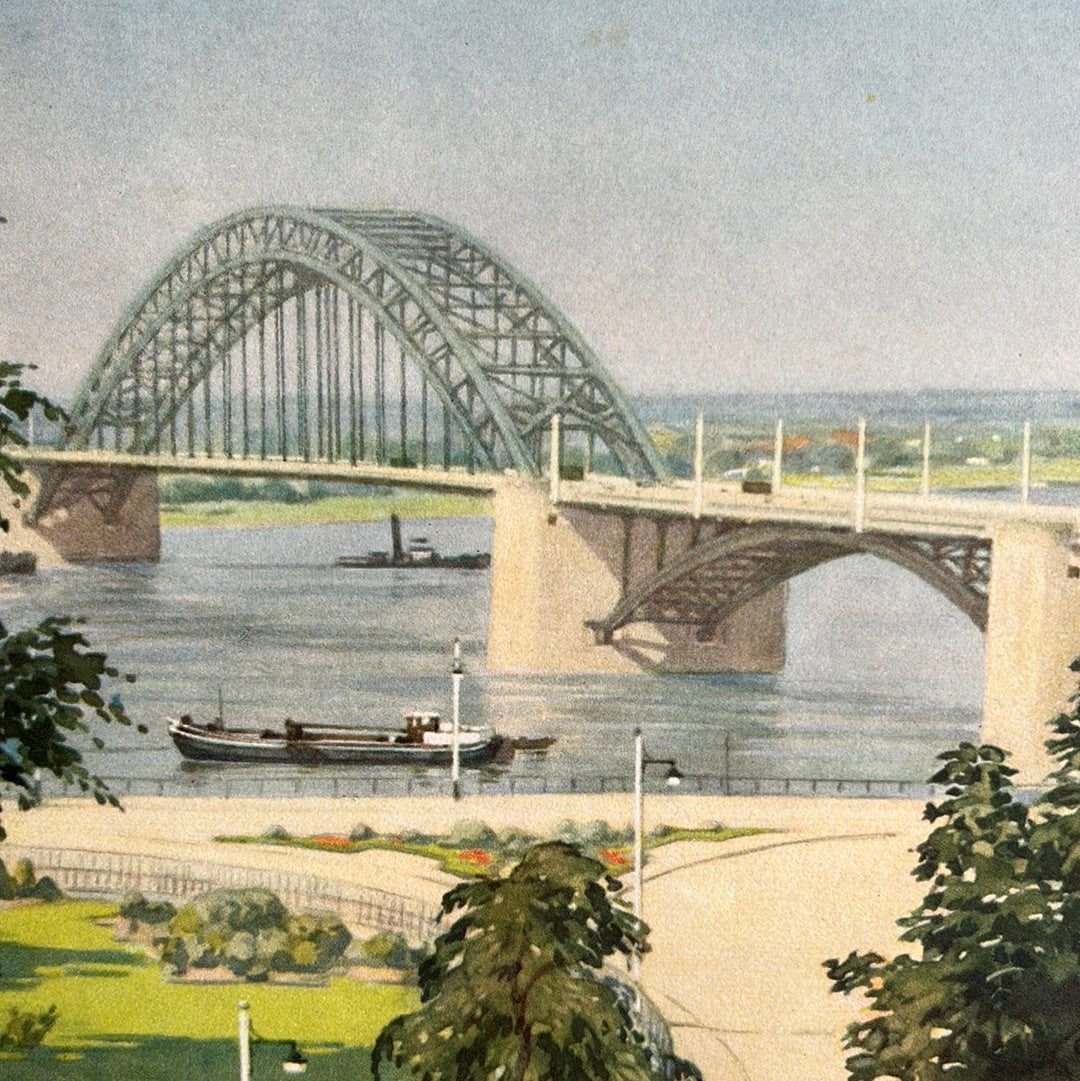 Tafel 1: Neue Brücke bei Nijmegen 1938