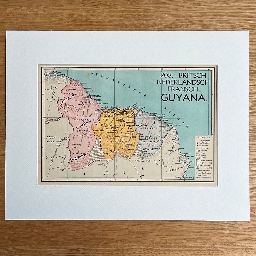 Brits Nederlands Frans Guyana 1939