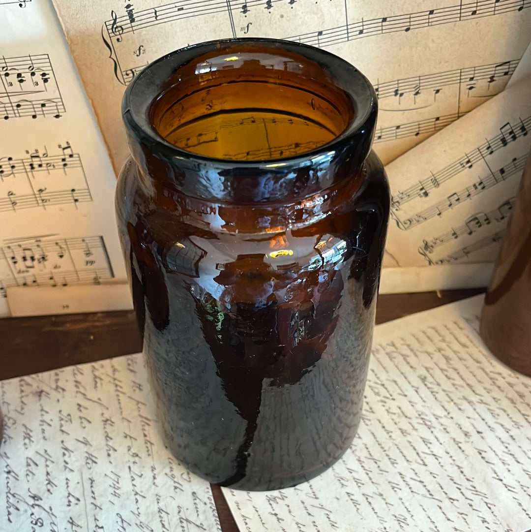 Donkerbruine apothekerspot