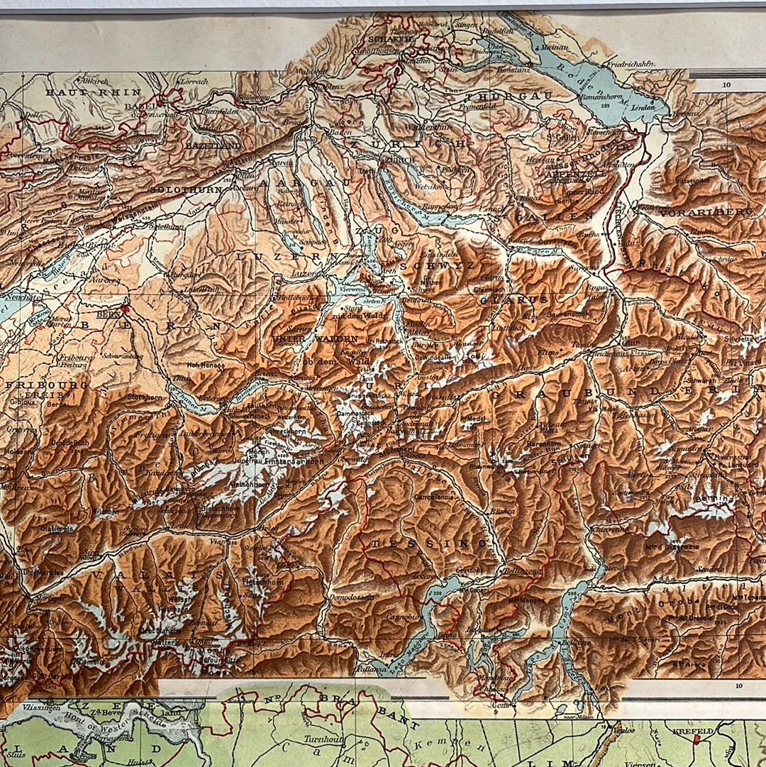 Zwitserland, België en Luxemburg 1923