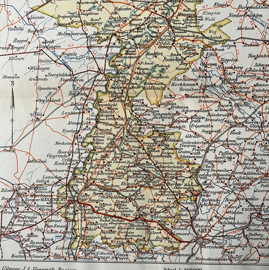 Limburg 1924 (Sleeswijk's Atlas)
