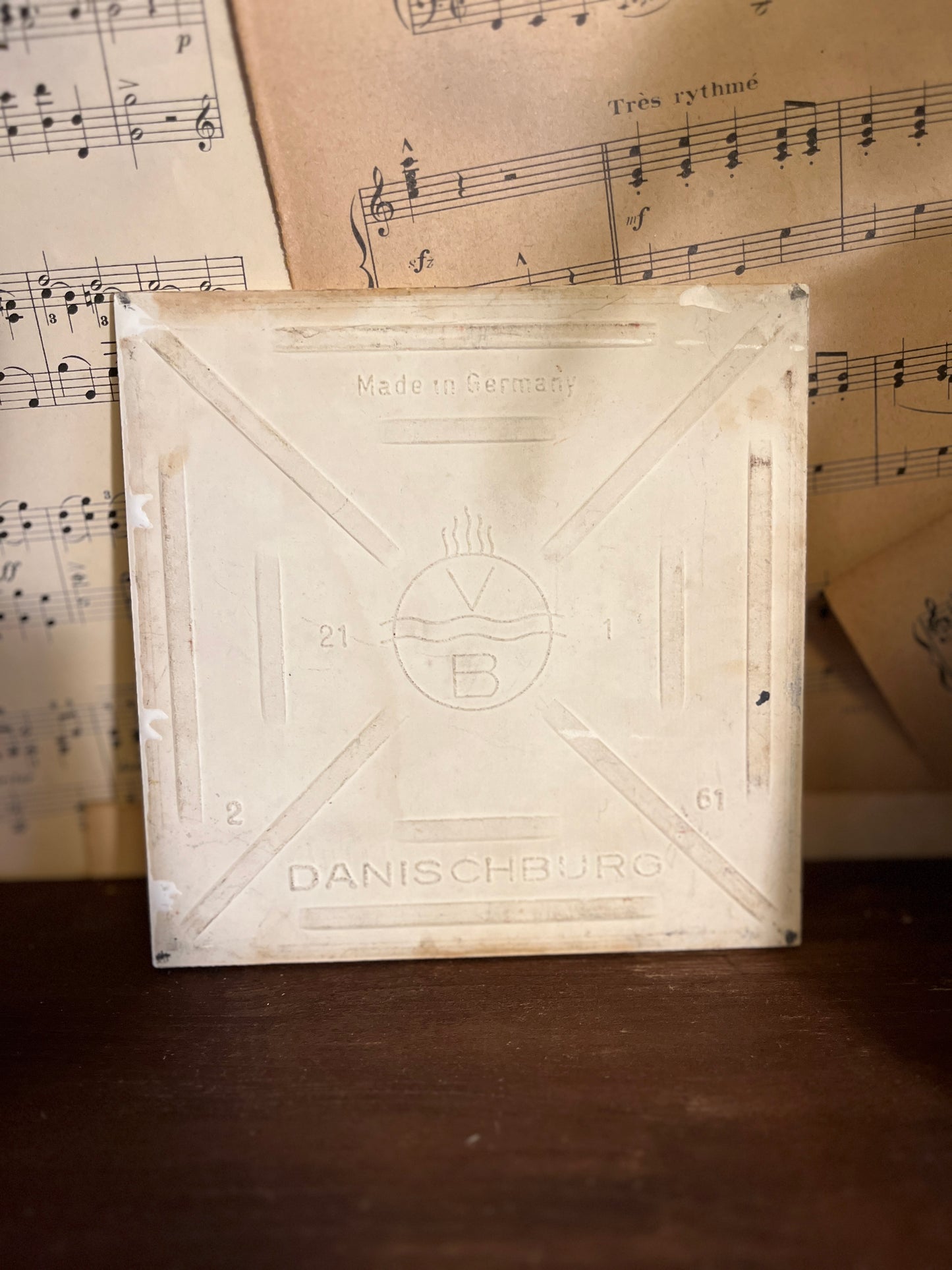 Tegeltje Fiat 1901 Danischburg