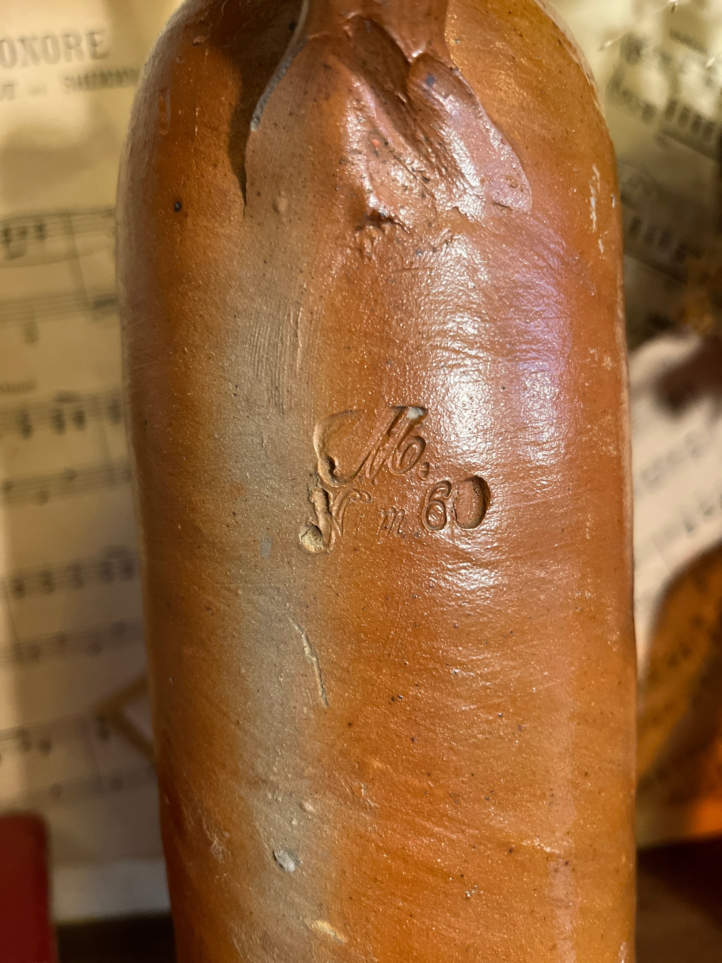 Antieke waterfles Selters Nassau