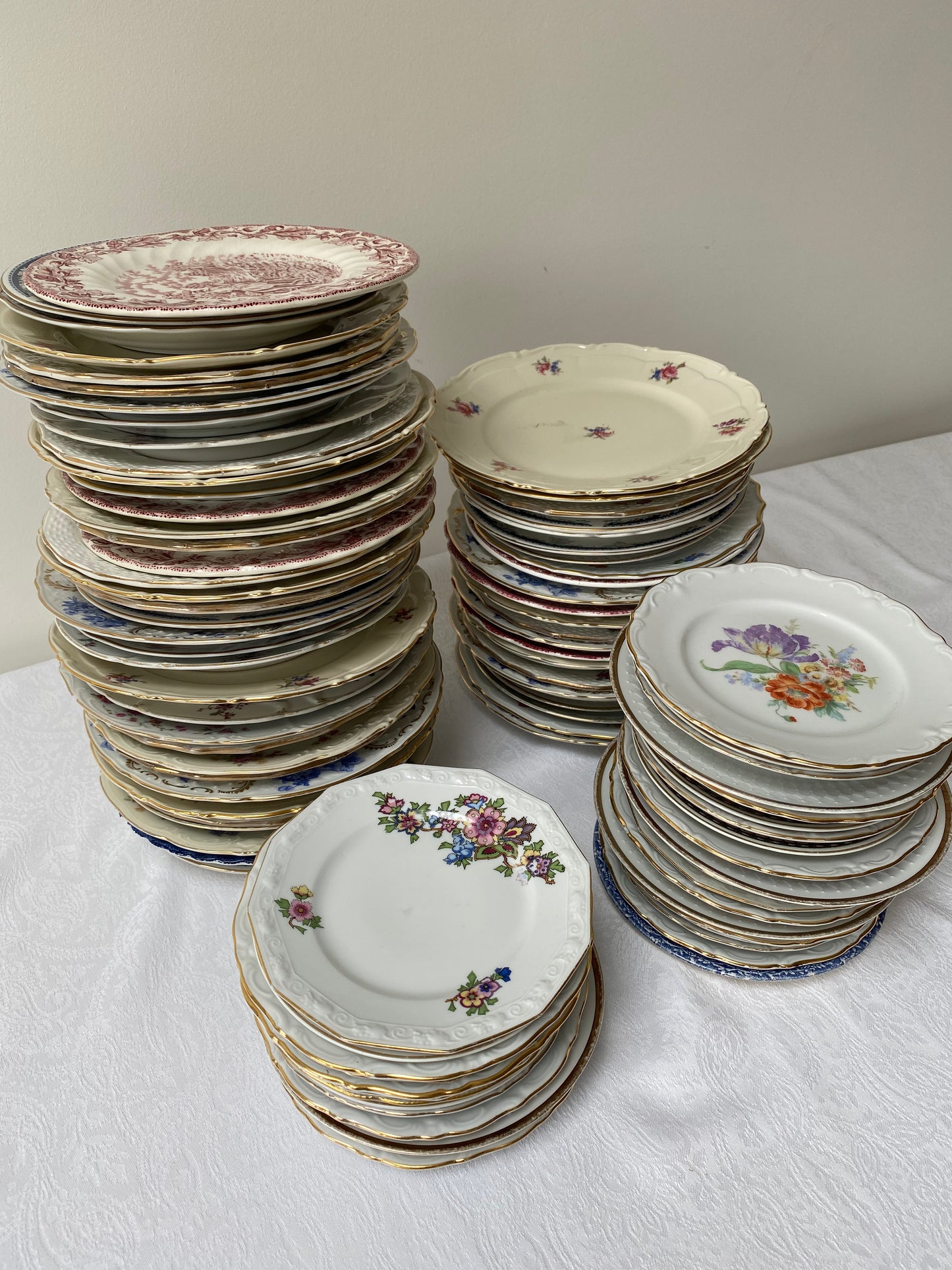 Vintage gebaksbordje mismatch