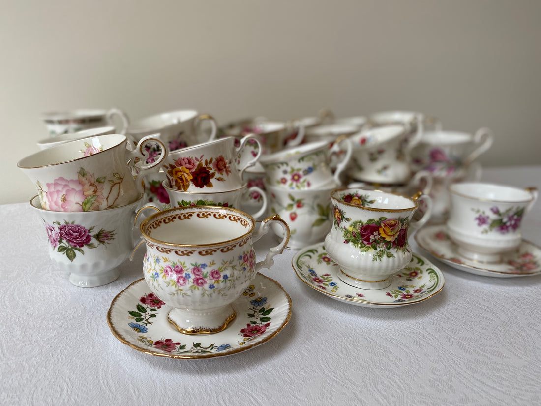 Die Geschichte hinter der Vintage-Tasse und Untertasse – De wereld van Kant
