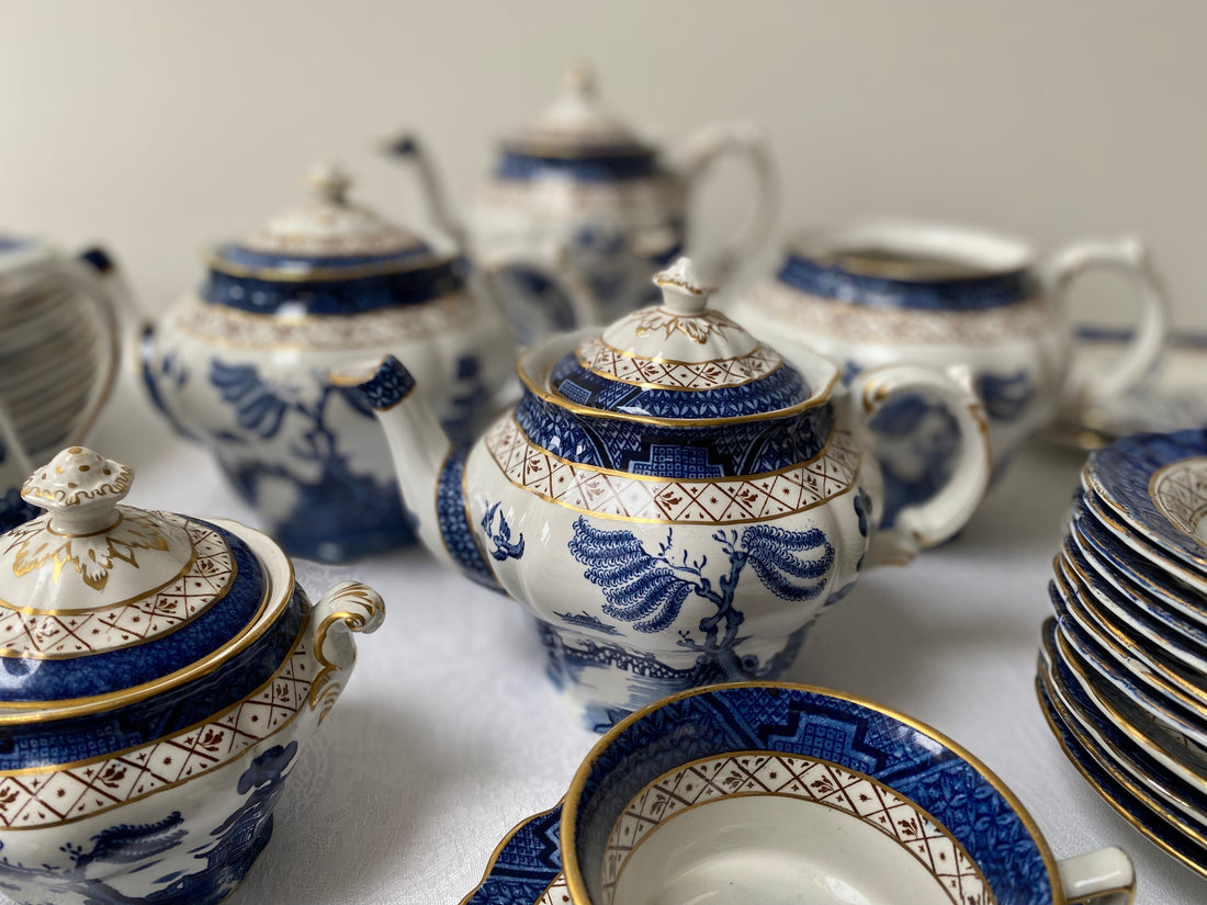 Geschiedenis van het Booths Real Old Willow servies