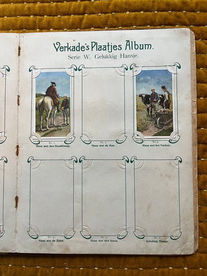 Verkade Bilderalbum 1 (1903) lose Bilder Serie W Fröhlicher Hans
