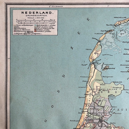 Nederland grondsoorten 1923