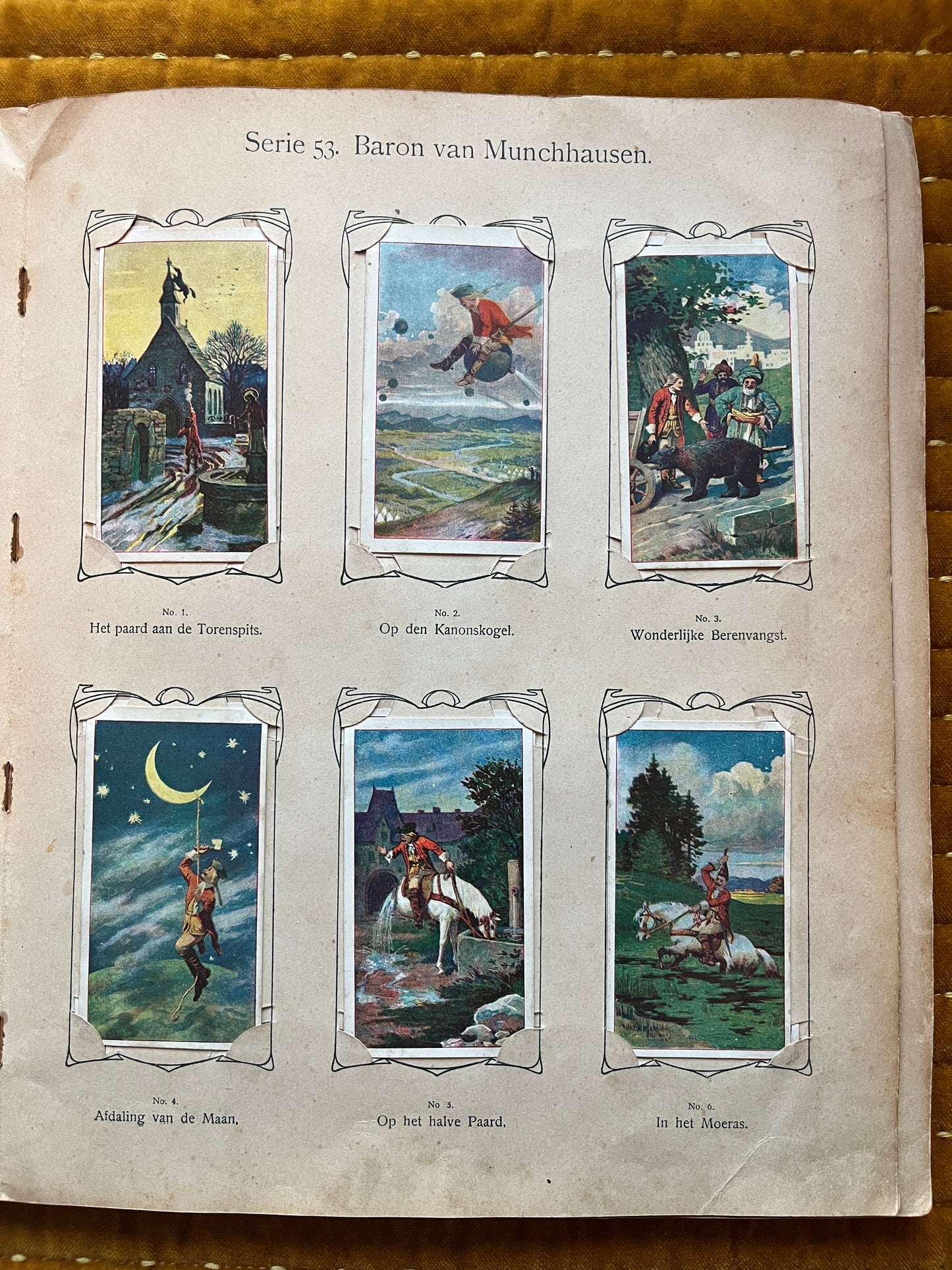 Verkade Picture Album 3 series 49-72 1905 complete