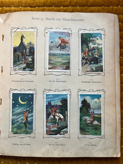 Verkade Picture Album 3 series 49-72 1905 complete