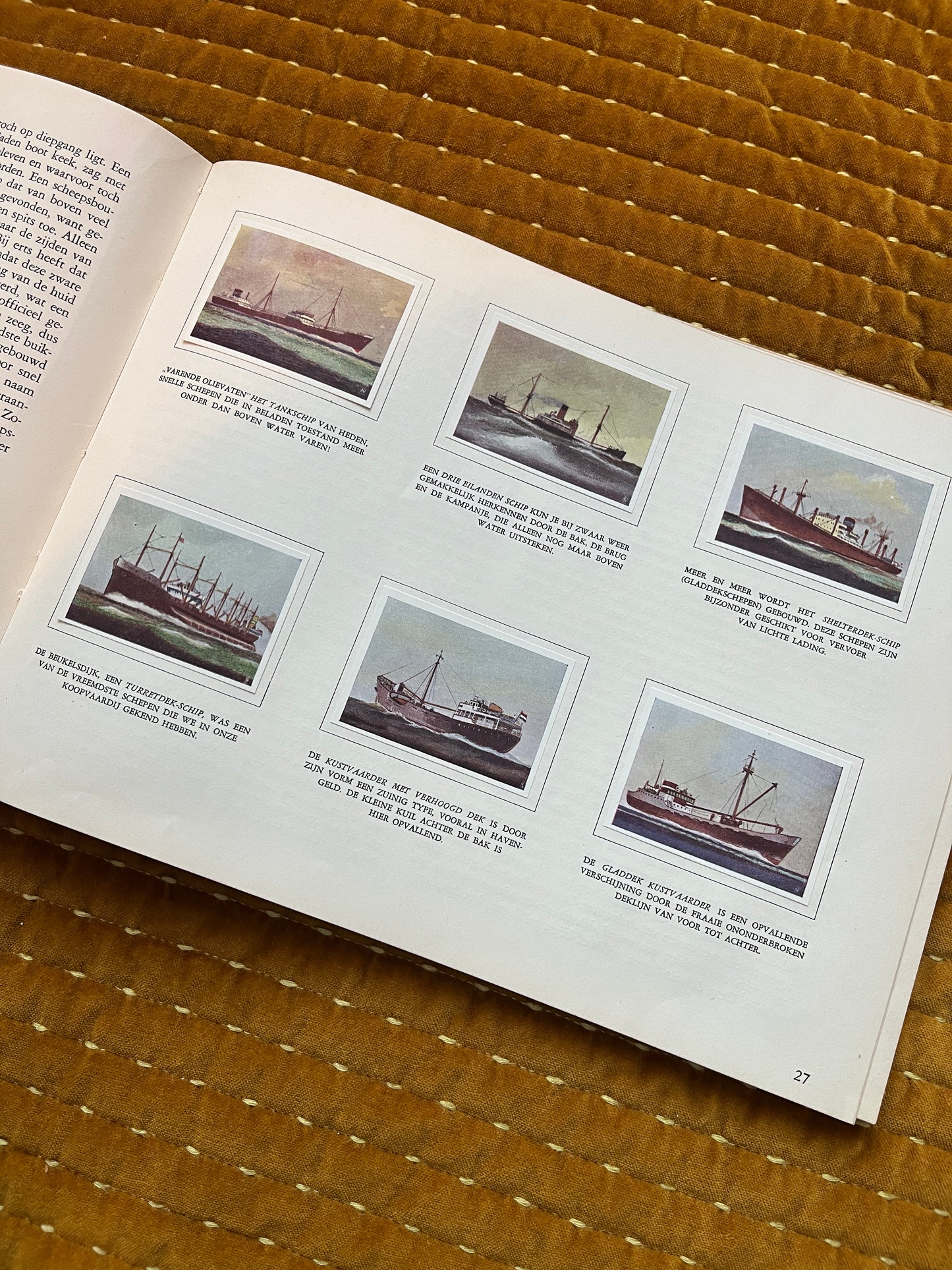 Het zeegat uit. Plaatjesalbum 1952