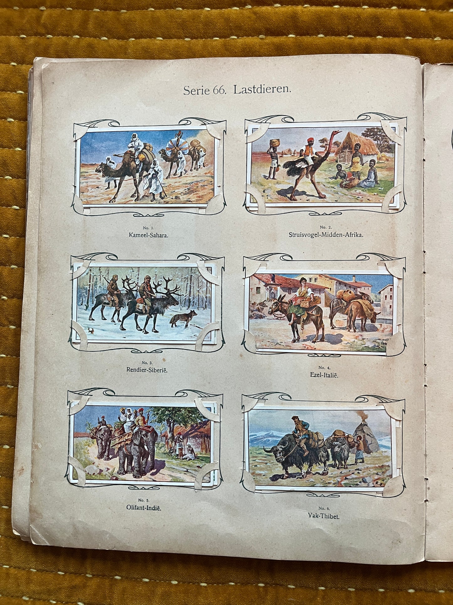 Verkade Picture Album 3 series 49-72 1905 complete