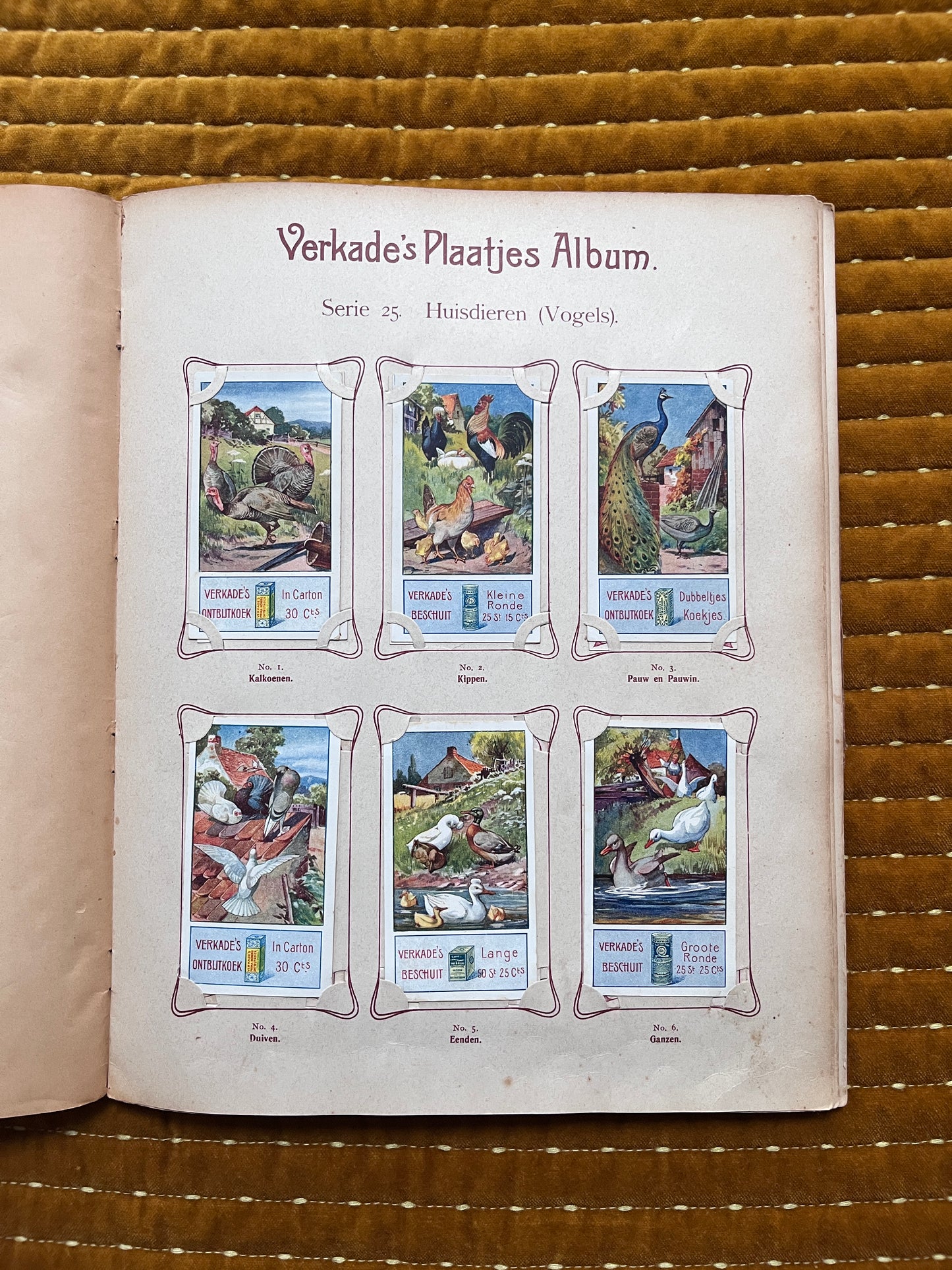 Verkade Plaatjesalbum 2 serie 25-48 1904 compleet nr 3