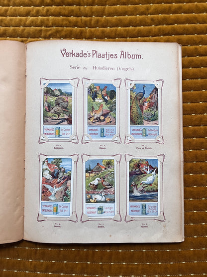 Verkade Plaatjesalbum 2 serie 25-48 1904 compleet nr 3