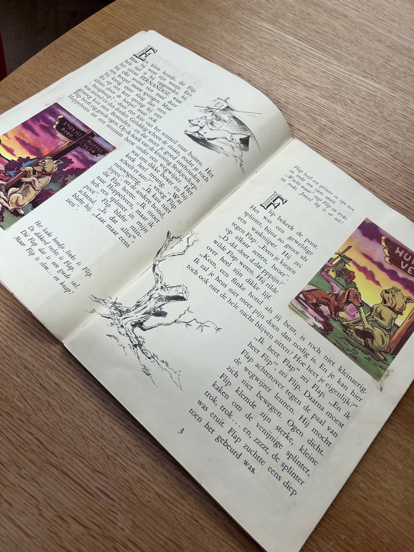 Plaatjesalbum De avonturen van Flip en Flap Deel 1