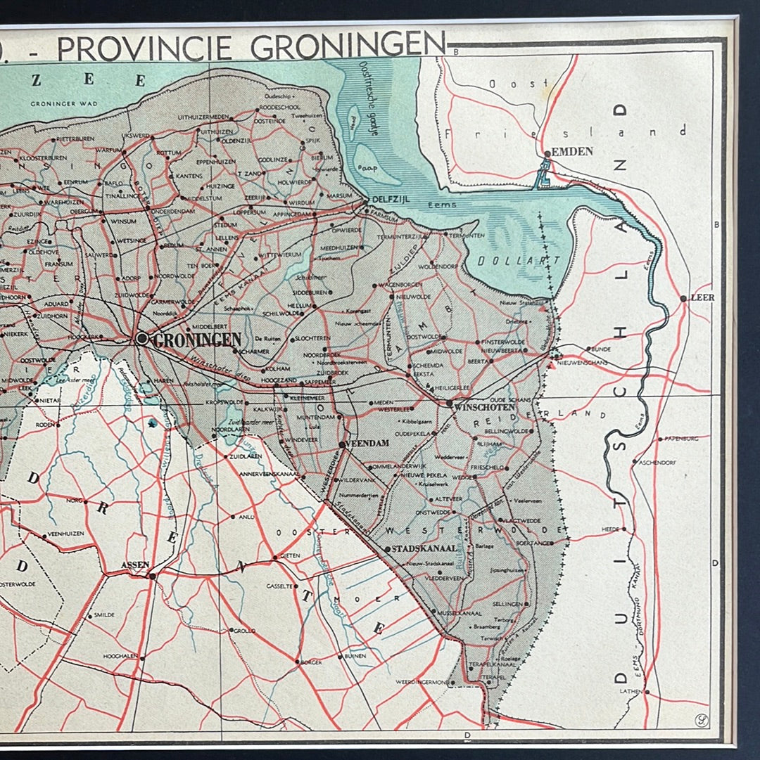 Provincie Groningen 1939
