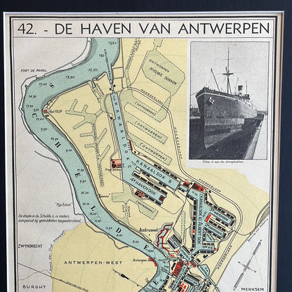The port of Antwerp 1939