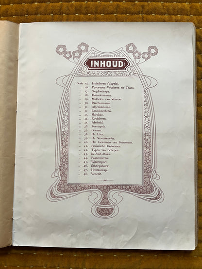 Verkade Fotoalbum 2, Serie 25-48, 1904, vollständig