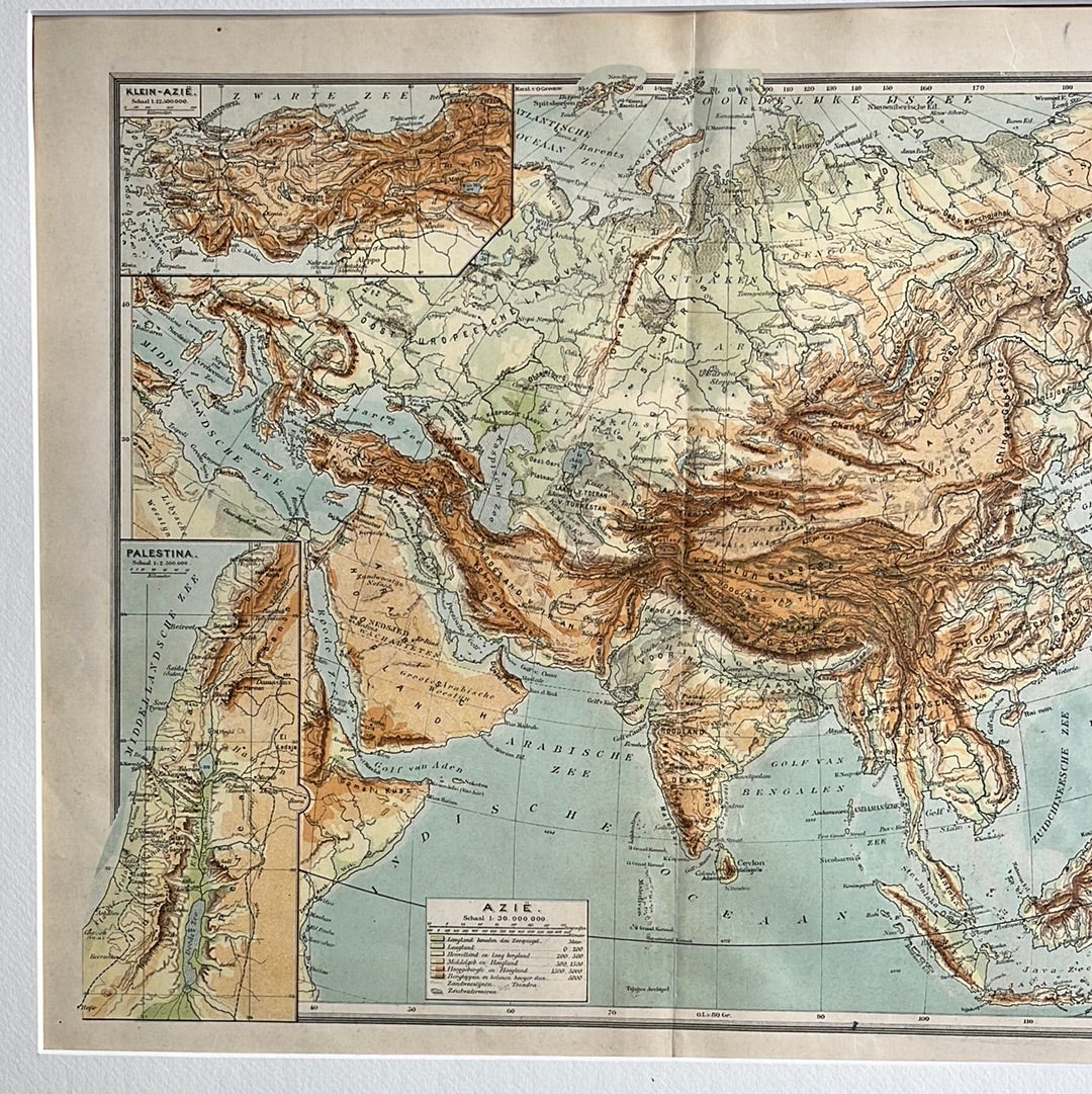 Asia, Asia Minor and Palestine 1923