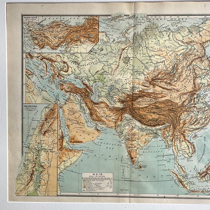 Azië, Klein-Azië en Palestina 1923