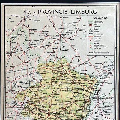 Provincie Limburg België 1939