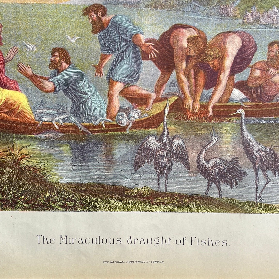 The miraculous catch of fish (late 19th century)