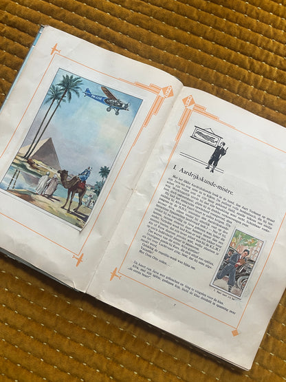 Langs den luchtweg van Amsterdam naar Batavia plaatjesalbum 1933