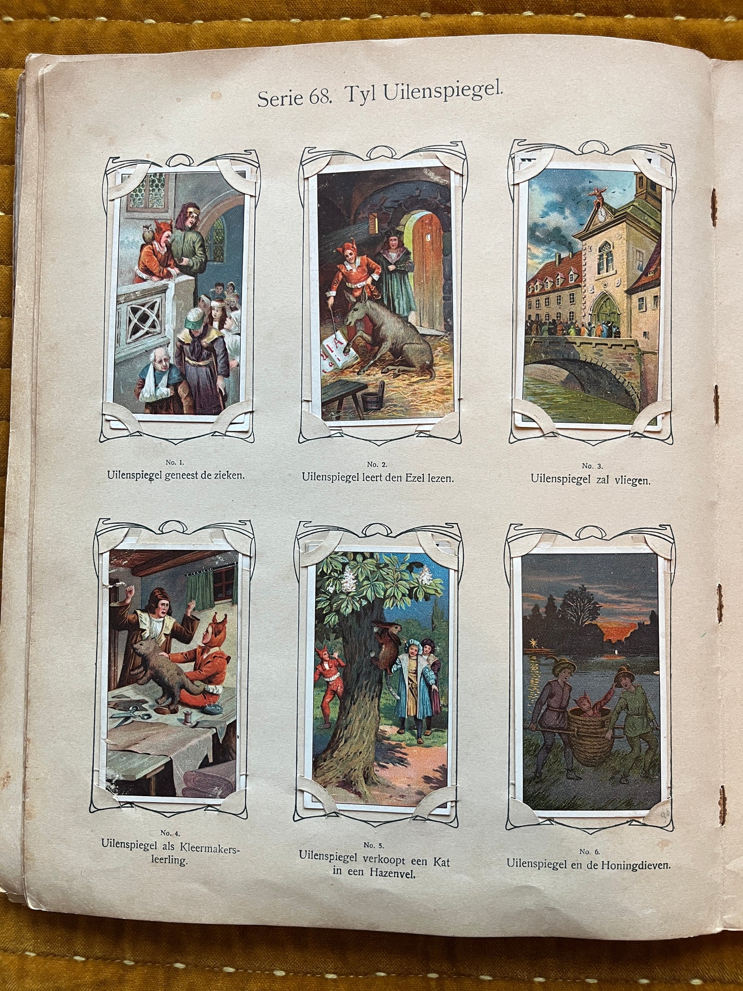 Verkade Picture Album 3 (1905) loose pictures Series 68 Tyl Uilenspiegel