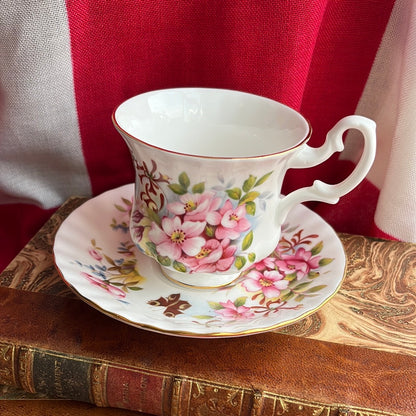 Royal Albert butterfly cup and saucer ladies